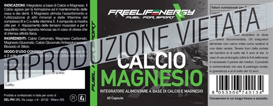 Calcio Magnesio 60 capsule