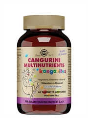Cangurini Multinutrients frutti bosco - 60 tavolette