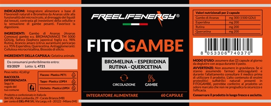 FitoGambe - 60 capsule