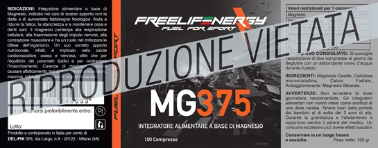 MG 375 - 100 compresse