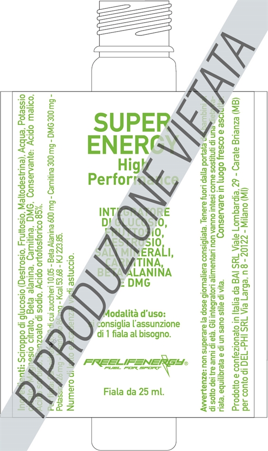 Super Energy High Performance 10 fiale