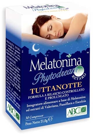 Melatonina Phytodream TUTTANOTTE - 30 compresse