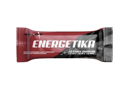 Barretta Energetika Ciliegia e Amarena 35 gr.
