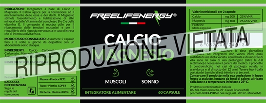 Calcio Magnesio 60 capsule