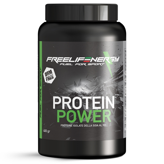 Protein Power - Proteine isolate della soia al 90% - 400 gr